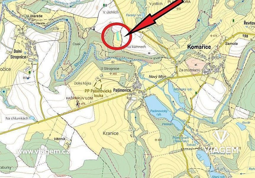 Zemědělský pozemek · Střížov, okres České Budějovice, Jihočeský kraj - 4