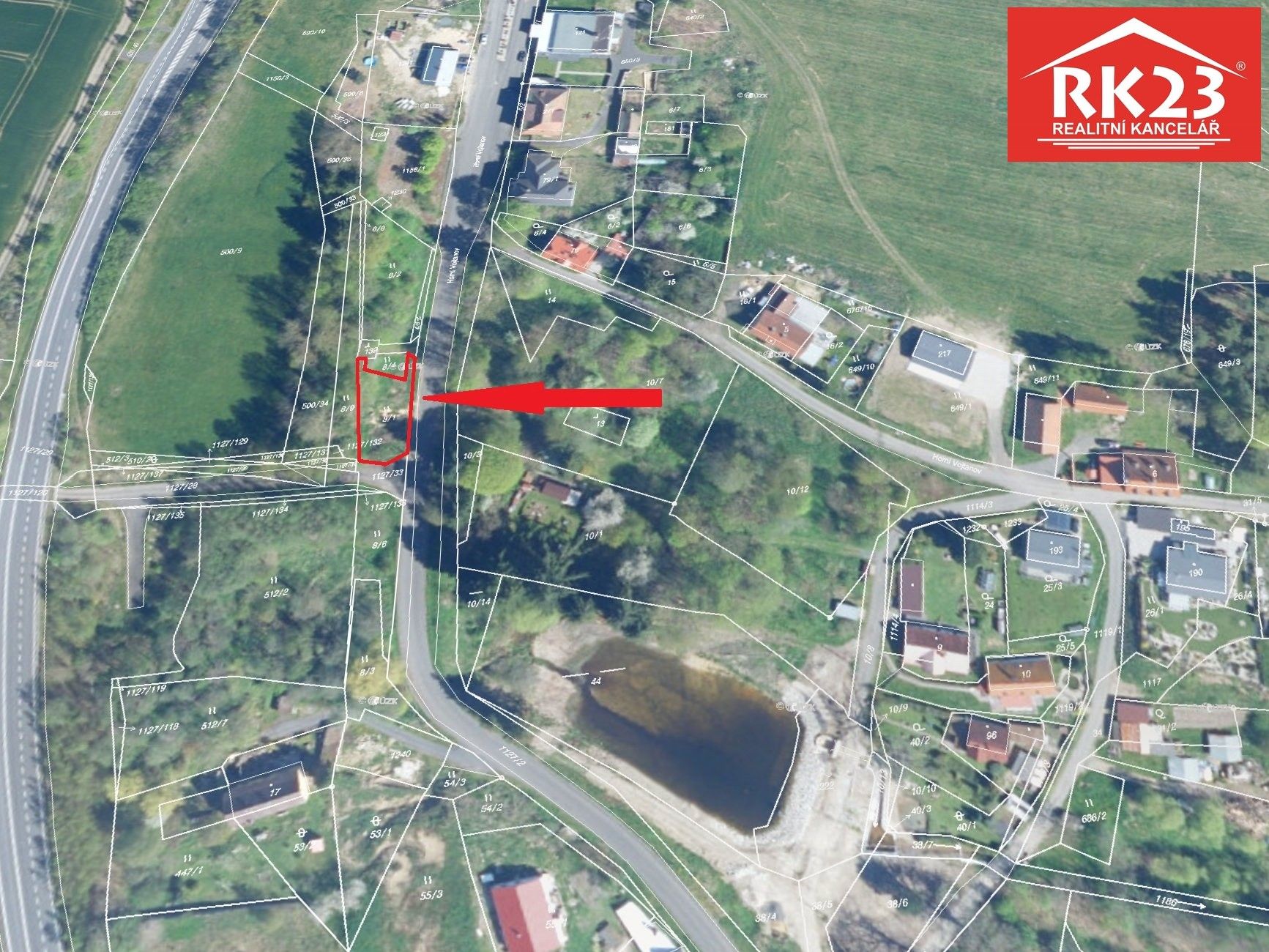 Prodej pozemek pro bydlení - Vojtanov, 387 m²