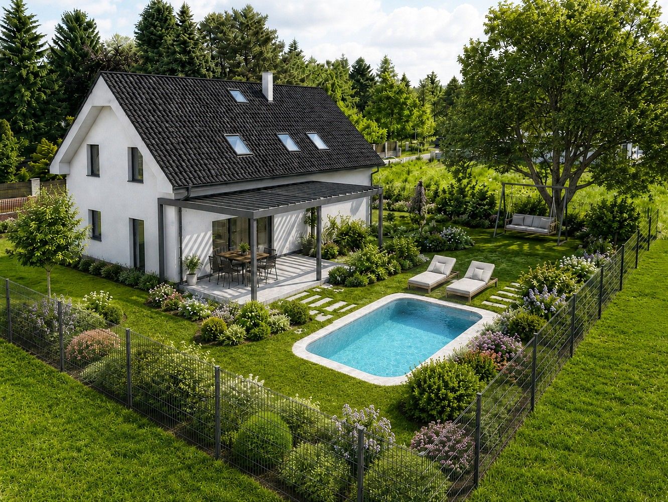 Rodinné domy, Praha - Kolovraty, okres Praha 22, Hlavní město Praha, 159 m² - 2