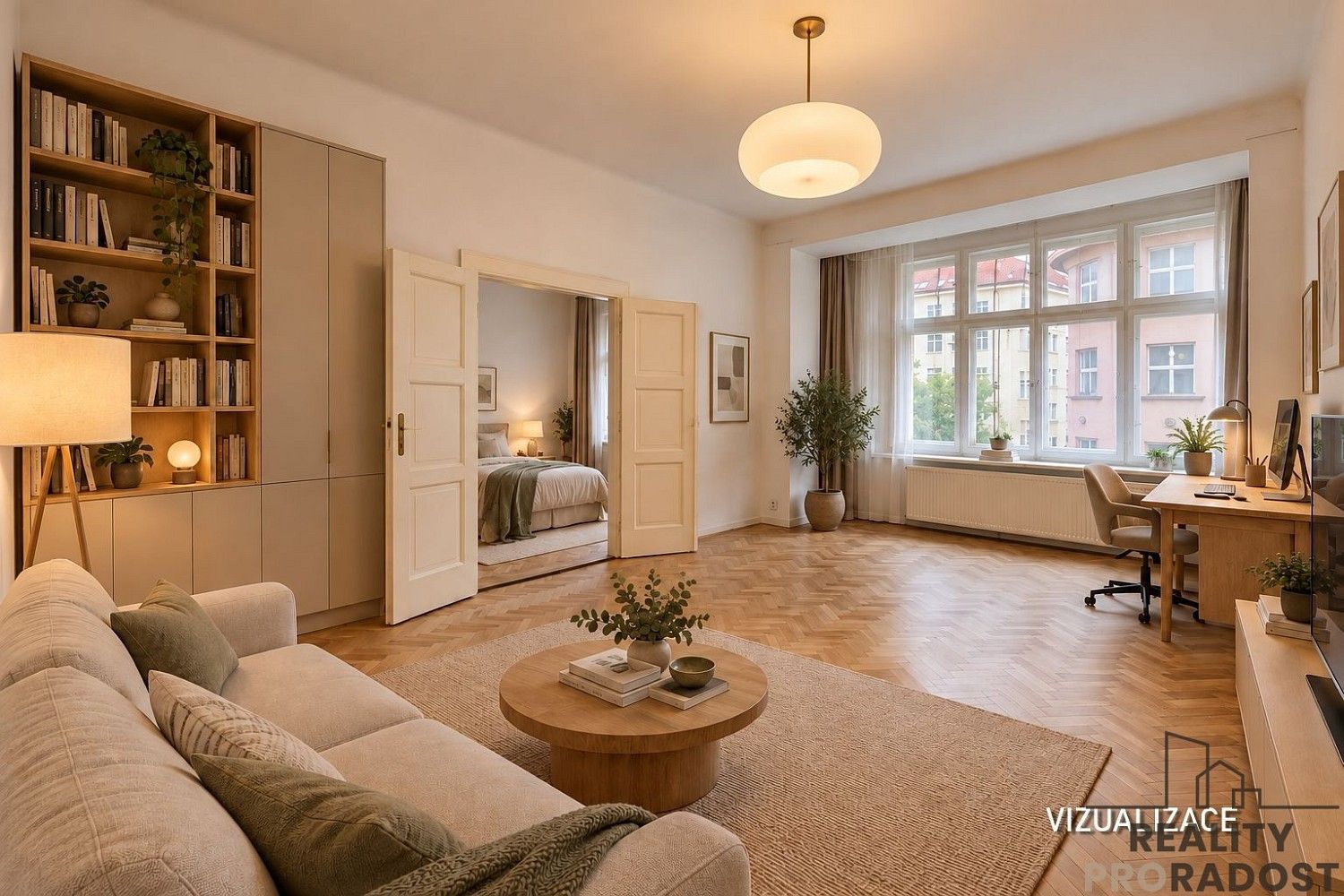 3+kk, Heřmanova, Praha 7 - Holešovice, 85 m² - 1