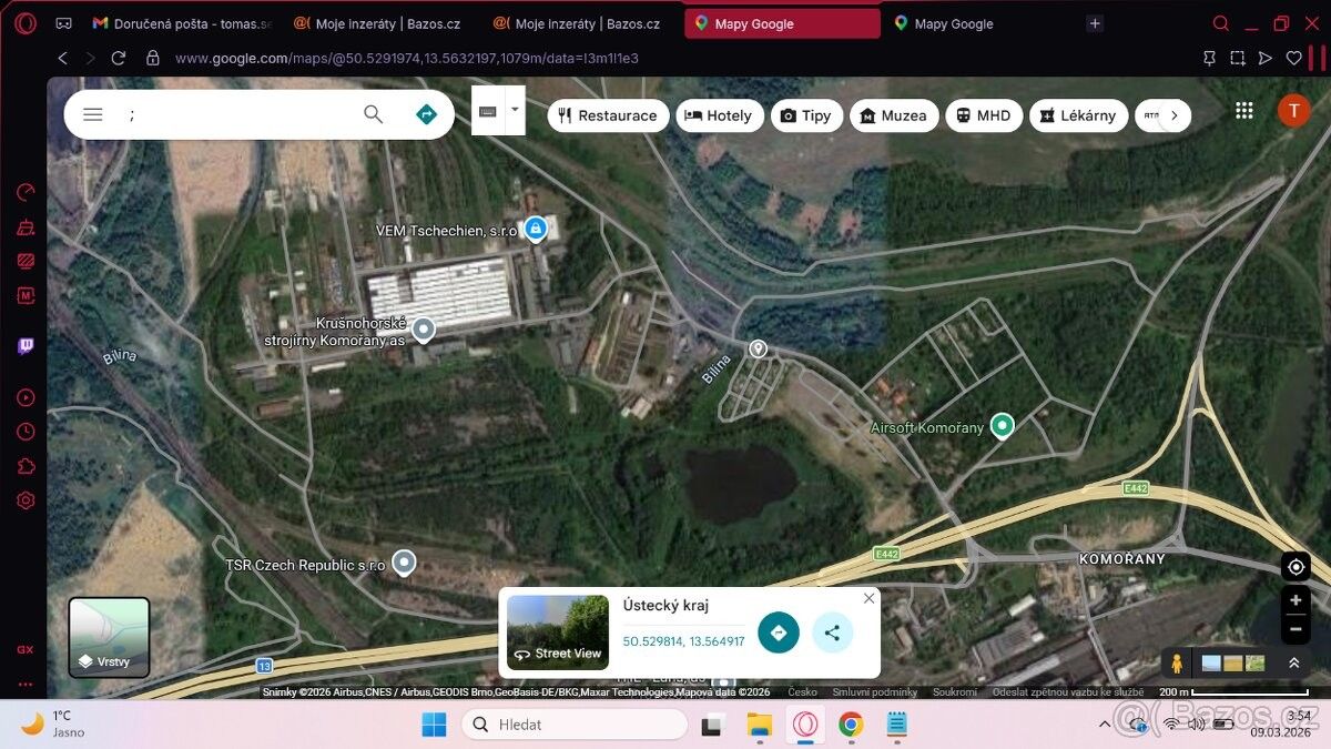 Garáže, Most, 434 01