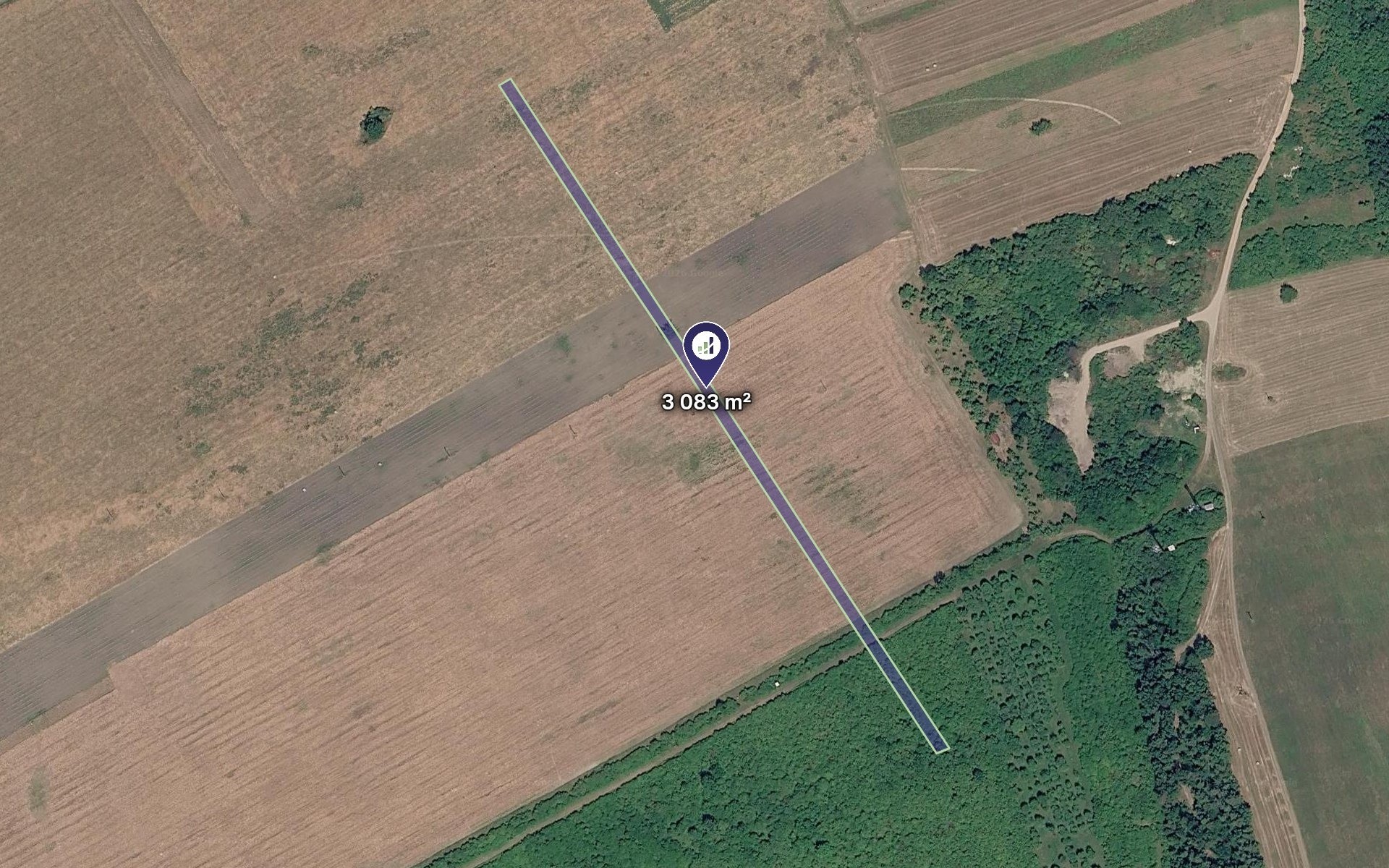 Zemědělský pozemek, 3 083 m²