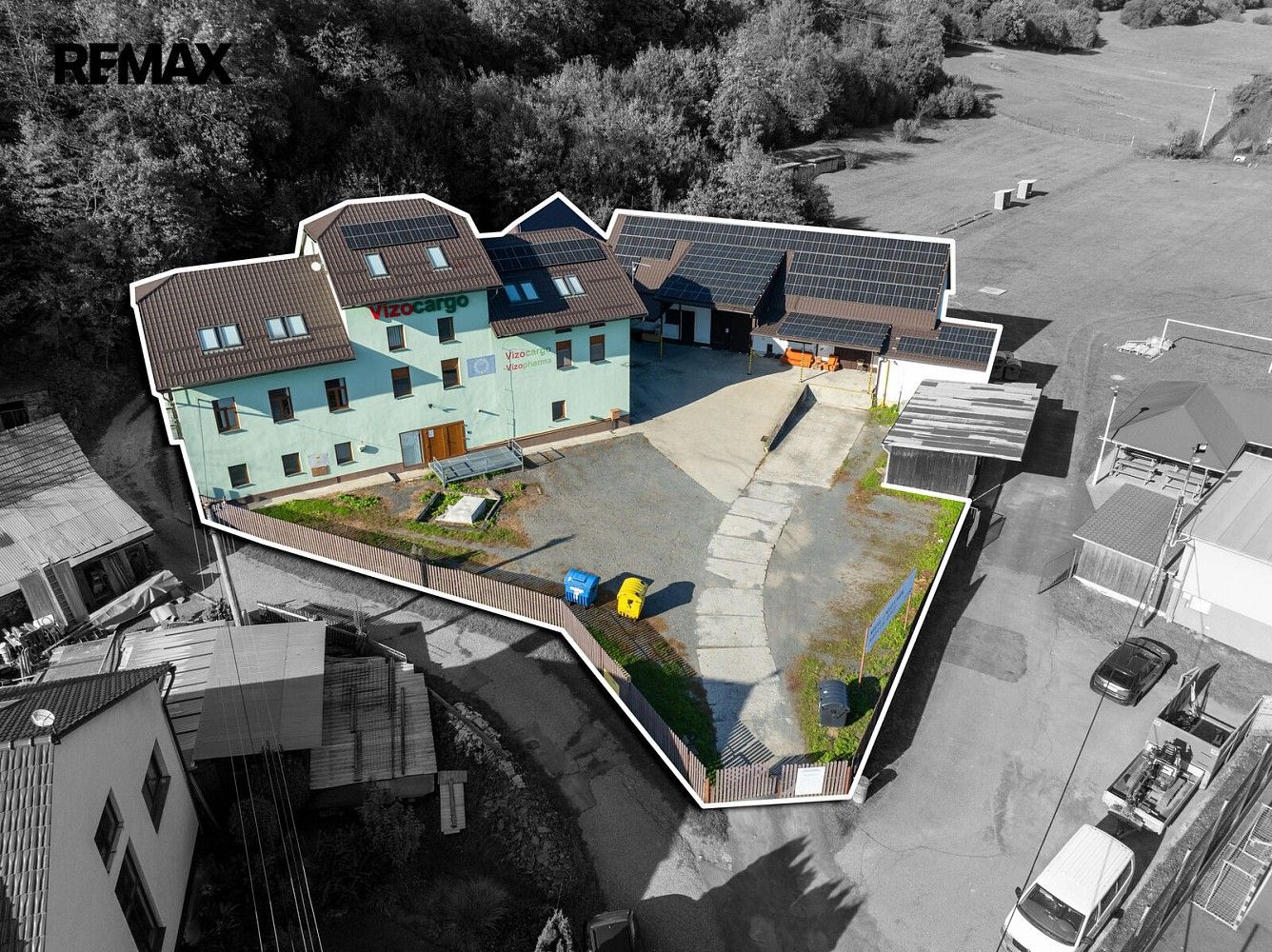 Obchodní prostory, Lutonina, okres Zlín, Zlínský kraj, 1 076 m² - 1