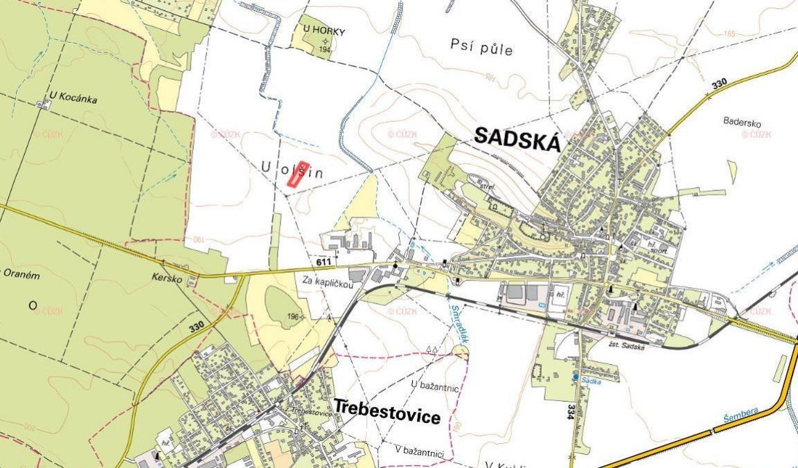 Prodej pozemek pro bydlení - Sadská, 289 12