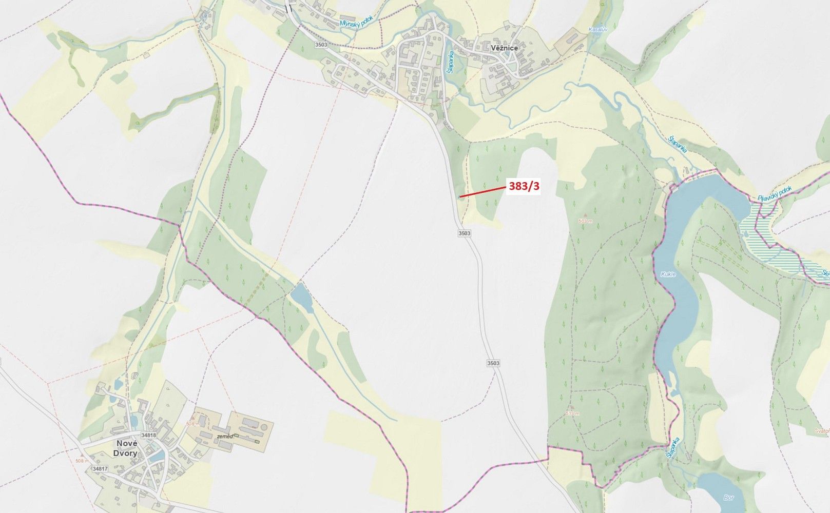 Lesy, Věžnice, okres Havlíčkův Brod, Kraj Vysočina - 1