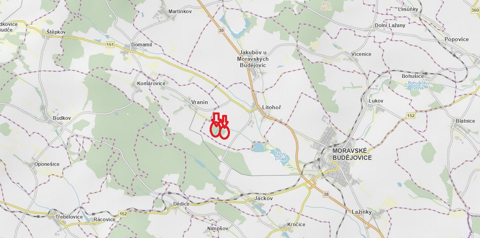 Lesy, Litohoř - Kamenný Újezd - 1