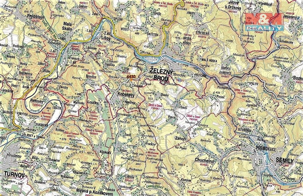 Prodej louka - Koberovy, okres Jablonec nad Nisou, Liberecký kraj - 5