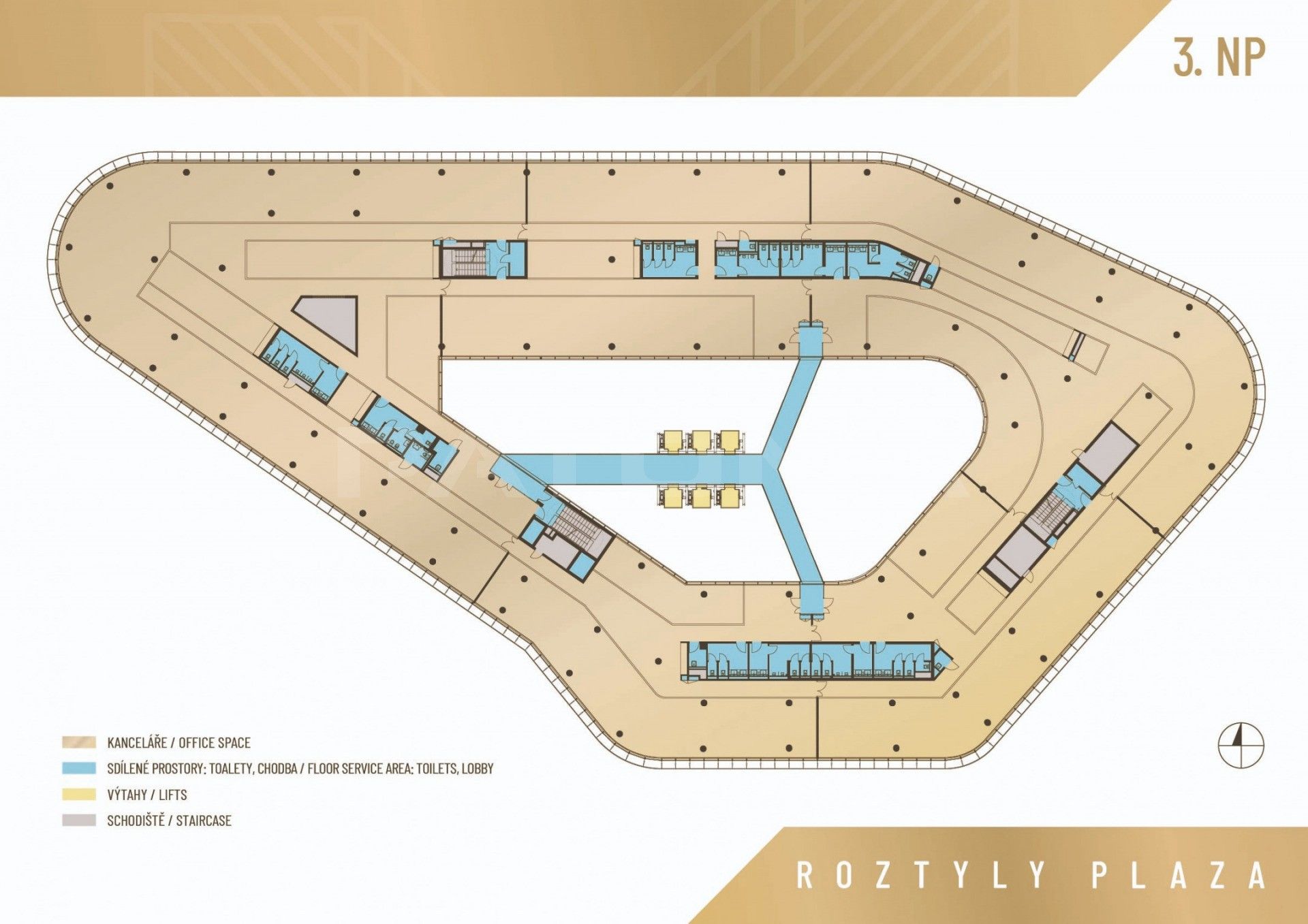 Kancelář · 813 m² · Tomíčkova,Chodov - Praha 11,Praha - 3