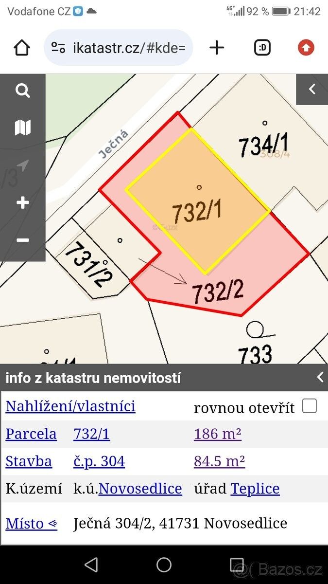 Prodej dům - Novosedlice, 417 31