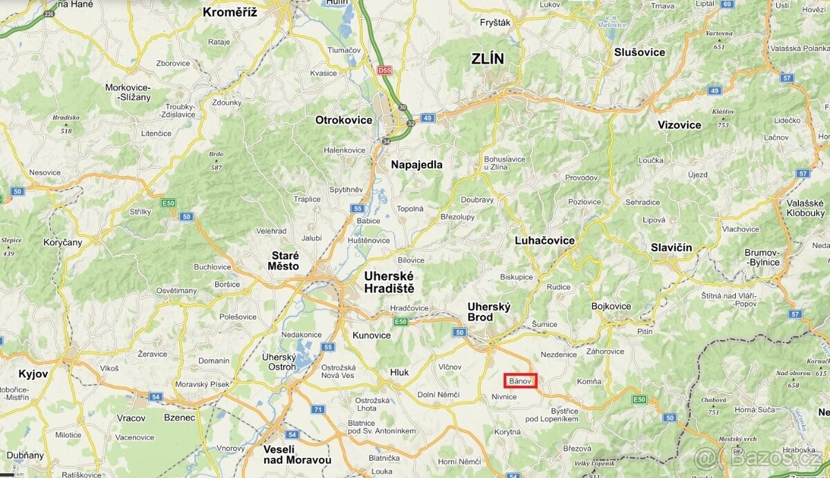 Zemědělské pozemky, Bánov u Uherského Brodu, 687 54 - 2