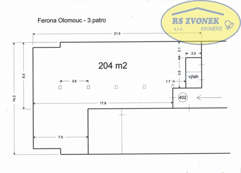 Kancelář · 204 m² · Lipenská  , Olomouc Hodolany - 3