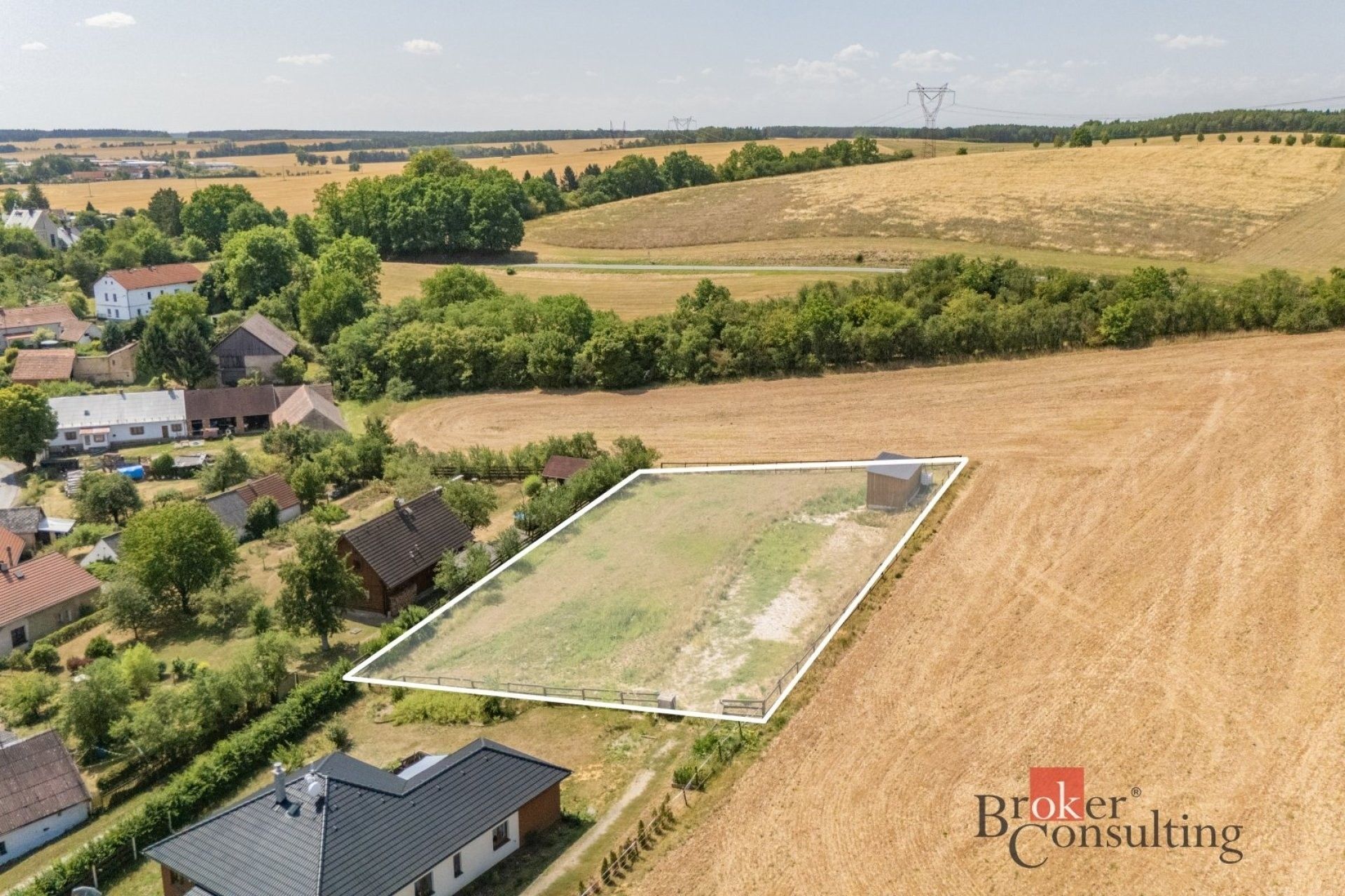 Pozemky pro bydlení, Planá, Hromnice, 2 039 m² - 1