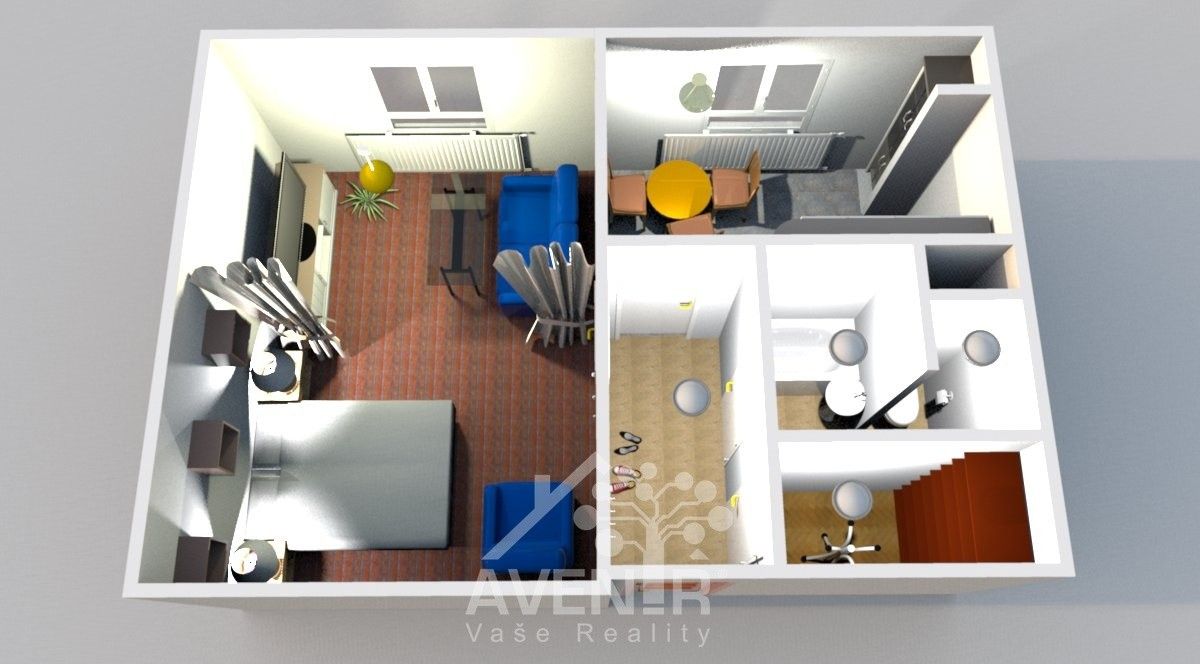 Prodej byt 2+kk - Krátká, Desná, 32 m²