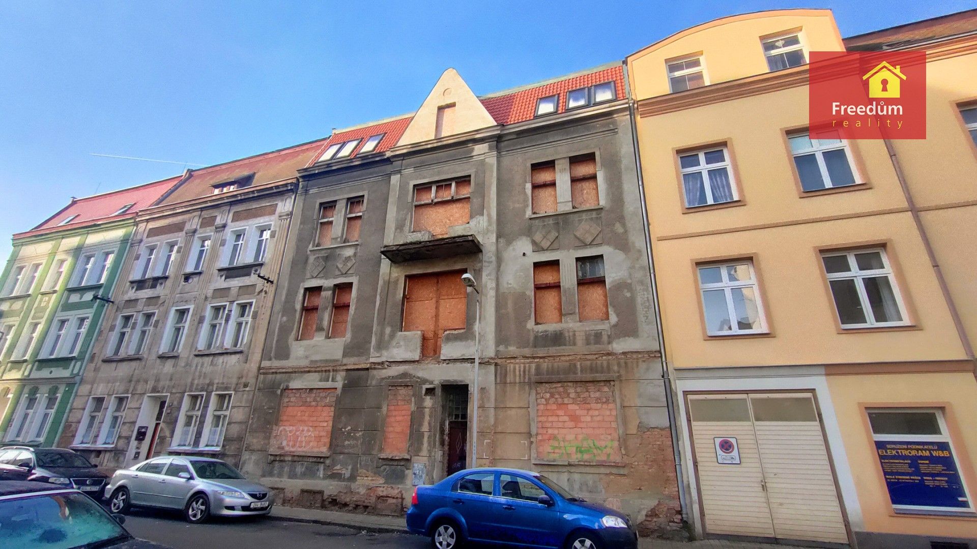 Činžovní domy, Československých legií, Teplice, 480 m²