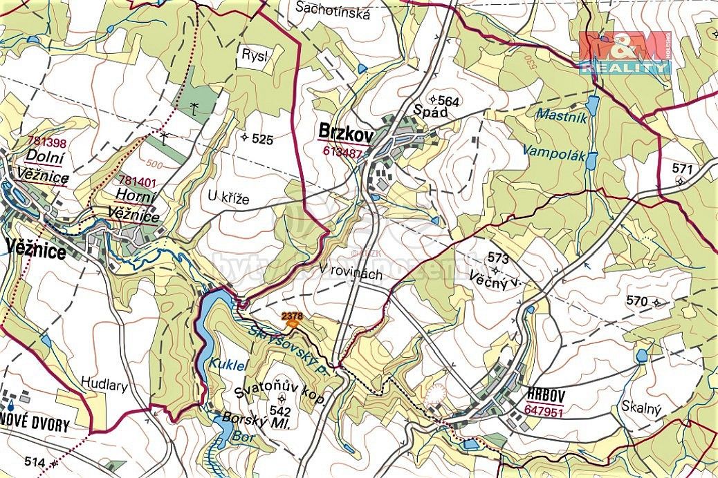 Prodej louka - Brzkov, okres Jihlava, Kraj Vysočina - 5