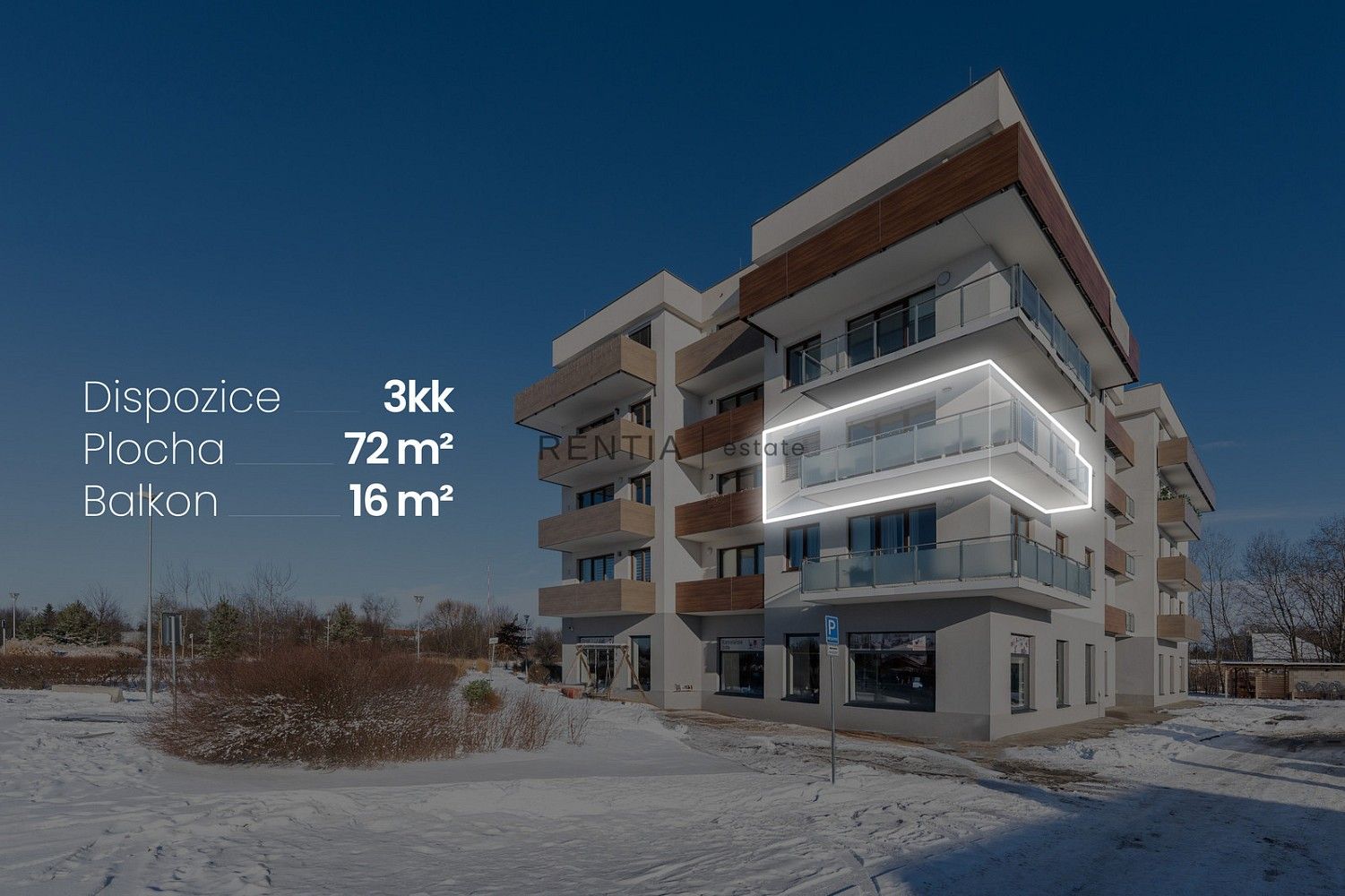 3+kk, České Budějovice - České Budějovice 4, Jihočeský kraj, 72 m² - 1