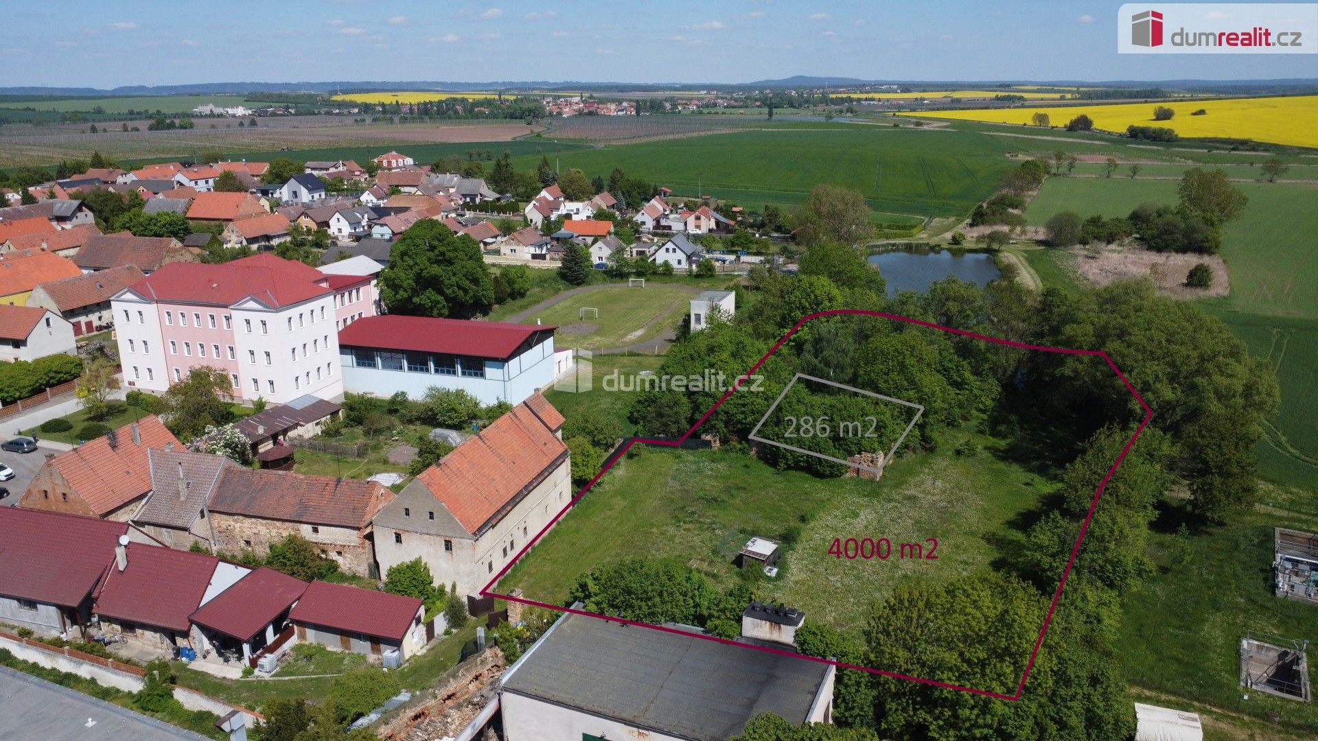 Prodej zahrada - Kolešovice, 4 000 m²