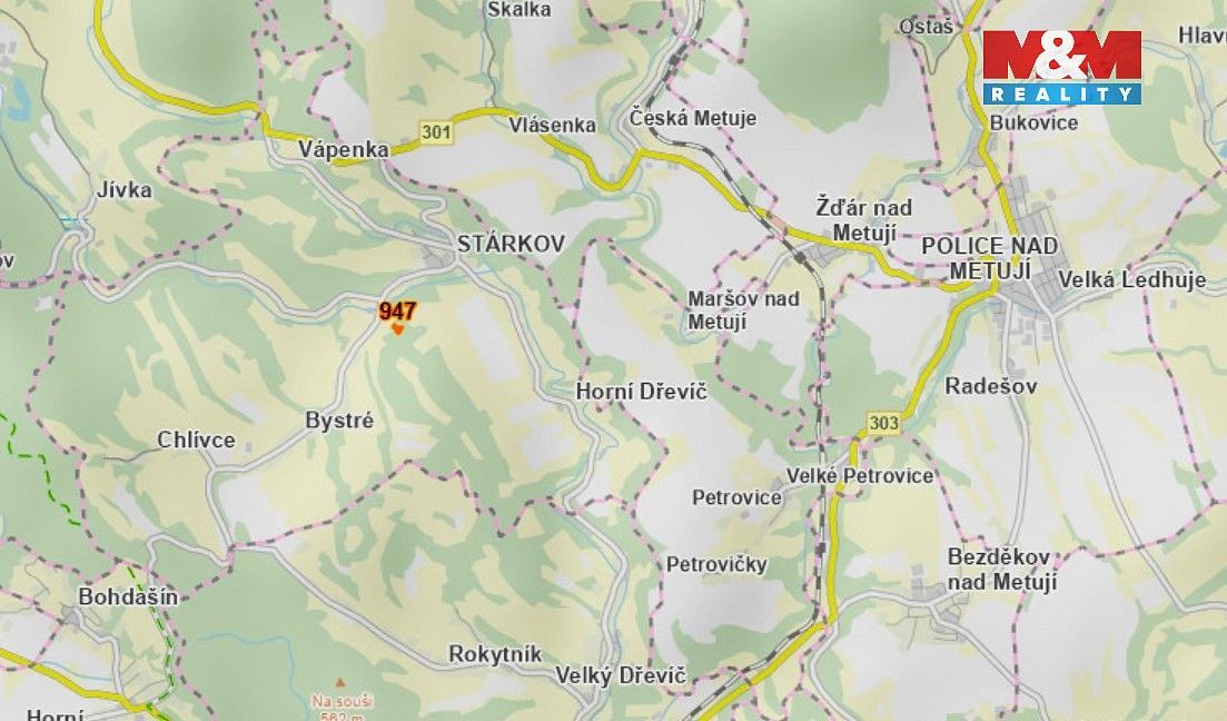 Prodej louka - Stárkov, okres Náchod, Královéhradecký kraj - 5