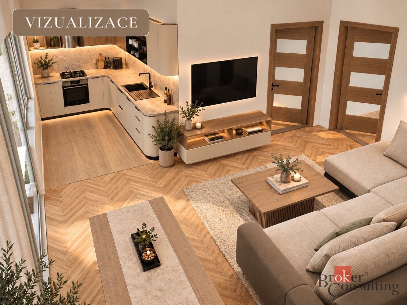 2+1, nám. Republiky, Blansko, 55 m² - 2
