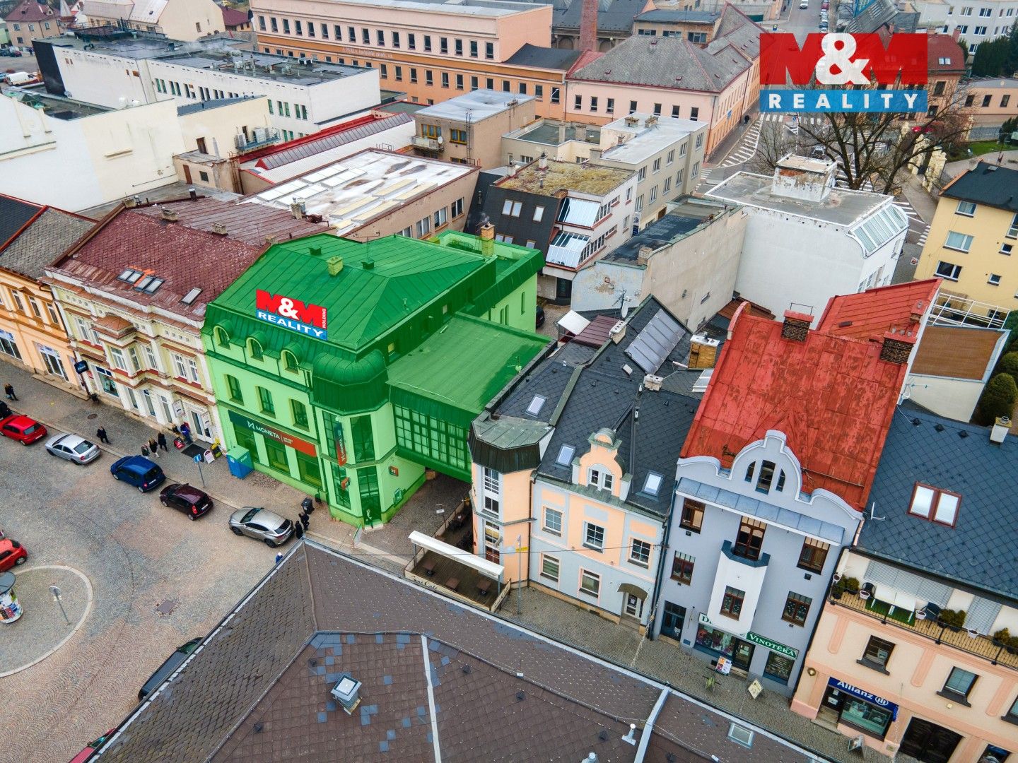 Prodej obchodní prostory - Mírové nám., Ústí nad Orlicí, 1 000 m²