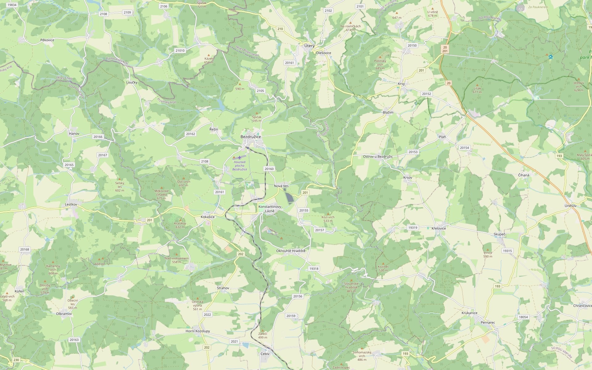 Zemědělský pozemek · 123 648 m² · Konstantinovy Lázně - 3