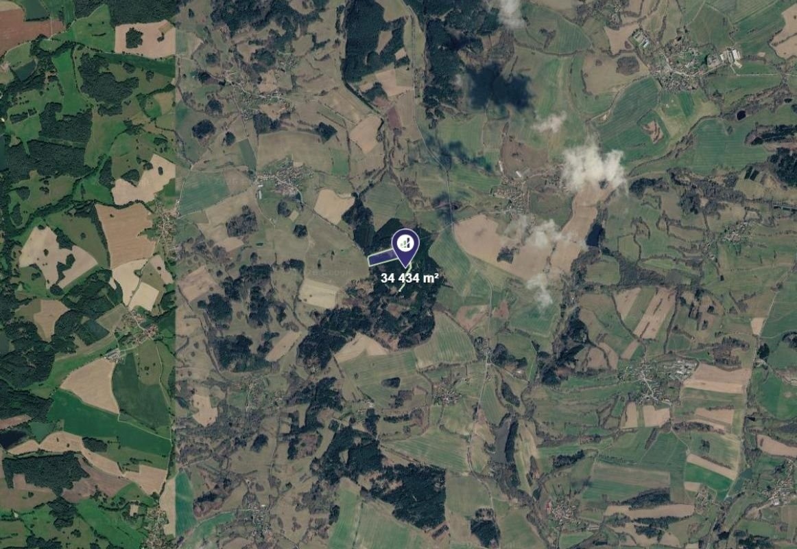 Les · 12 302 m² · Milevsko - 3