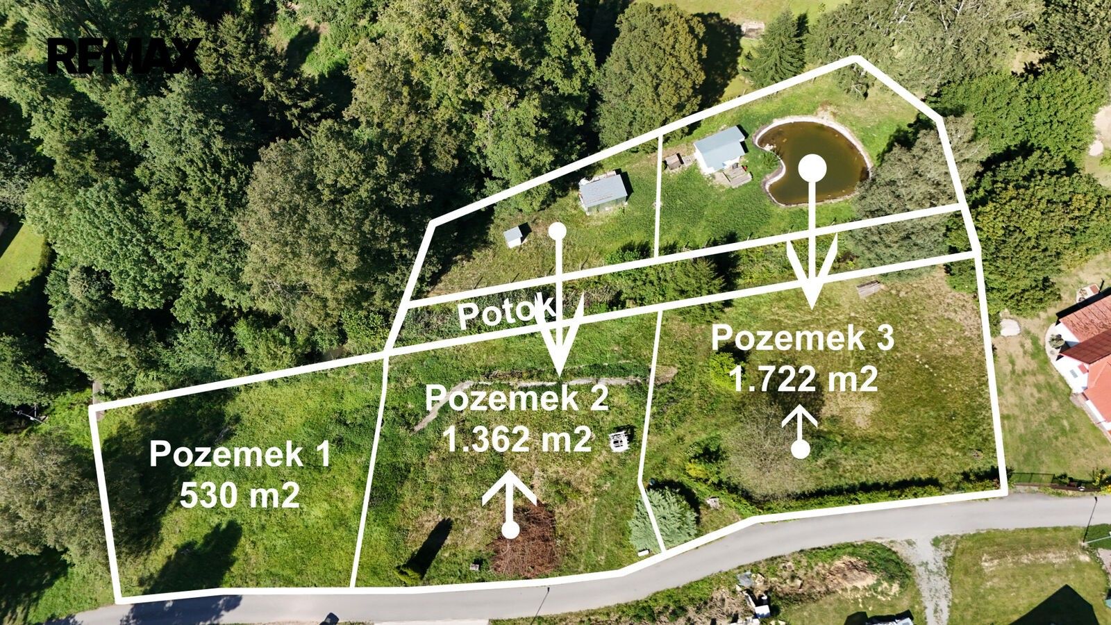 Pozemky pro bydlení, Opatovec, 1 362 m²