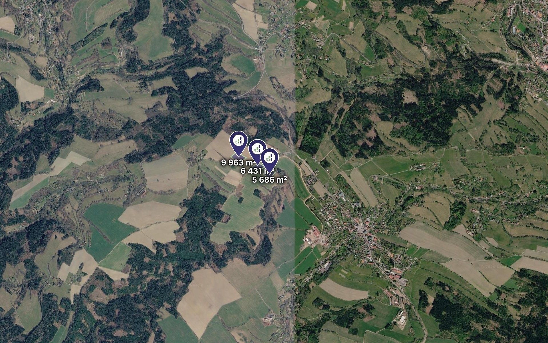 Prodej zemědělský pozemek - Vysoké nad Jizerou, 1 840 m² - 2