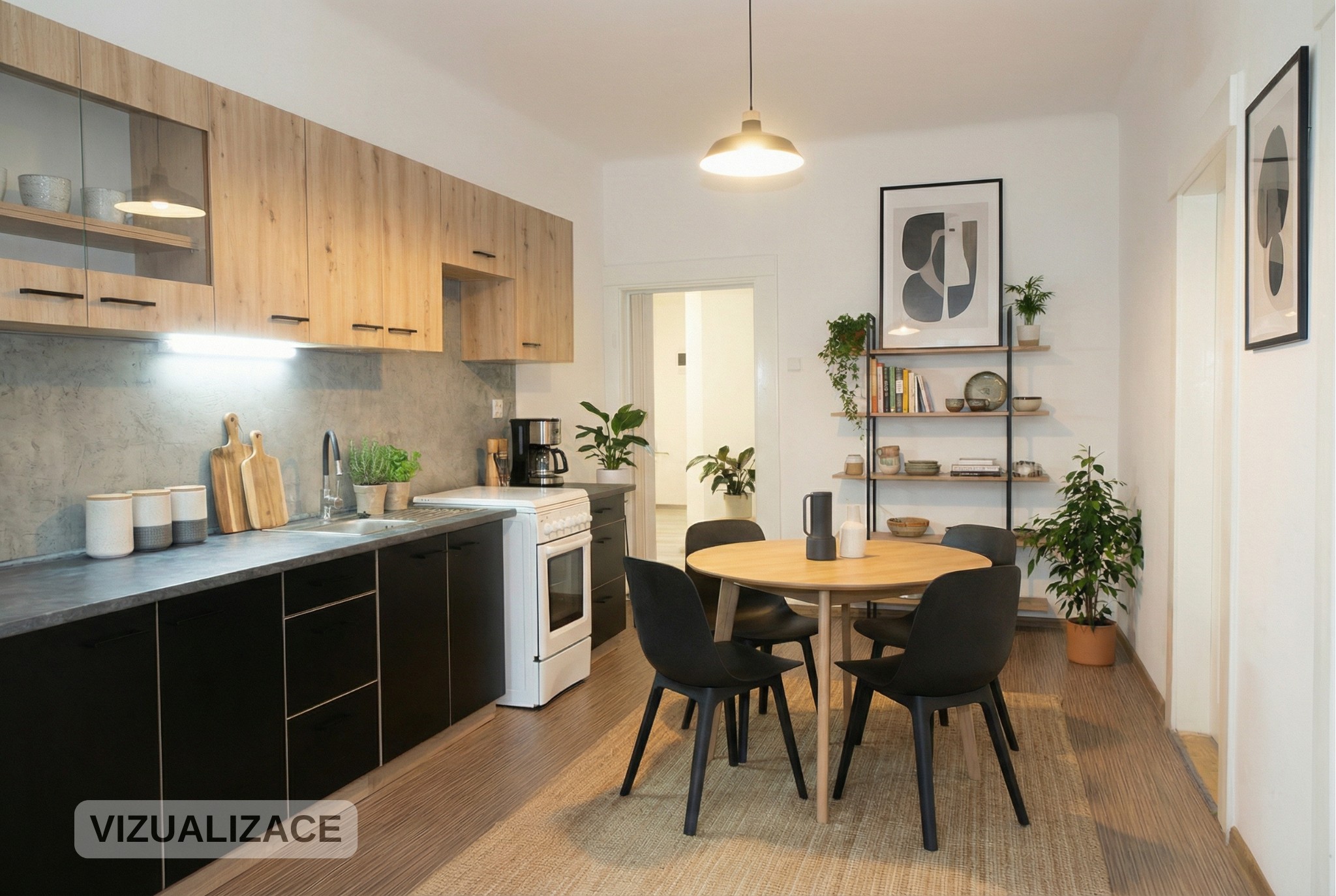 Byt 1+1 · 52 m² · Jablonského, Plzeň - 3