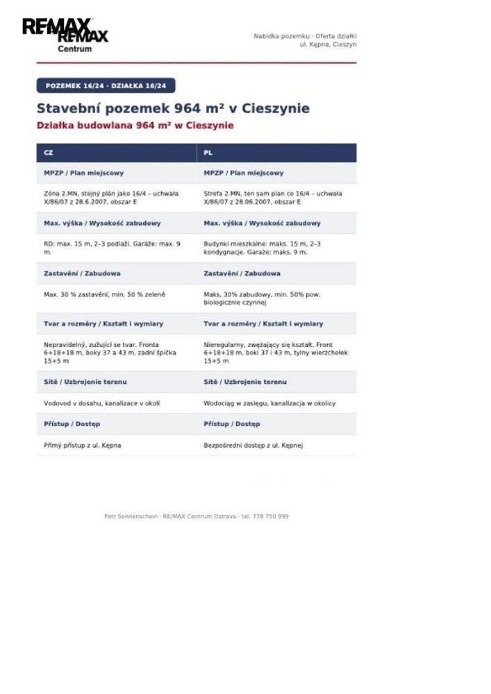Prodej pozemek pro bydlení - Cieszyn, PL - 5