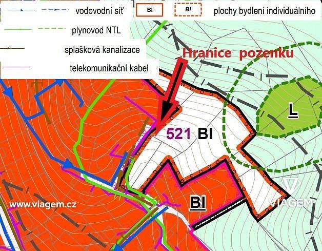 Pozemky pro bydlení, Zlín, Zlínský kraj - 2