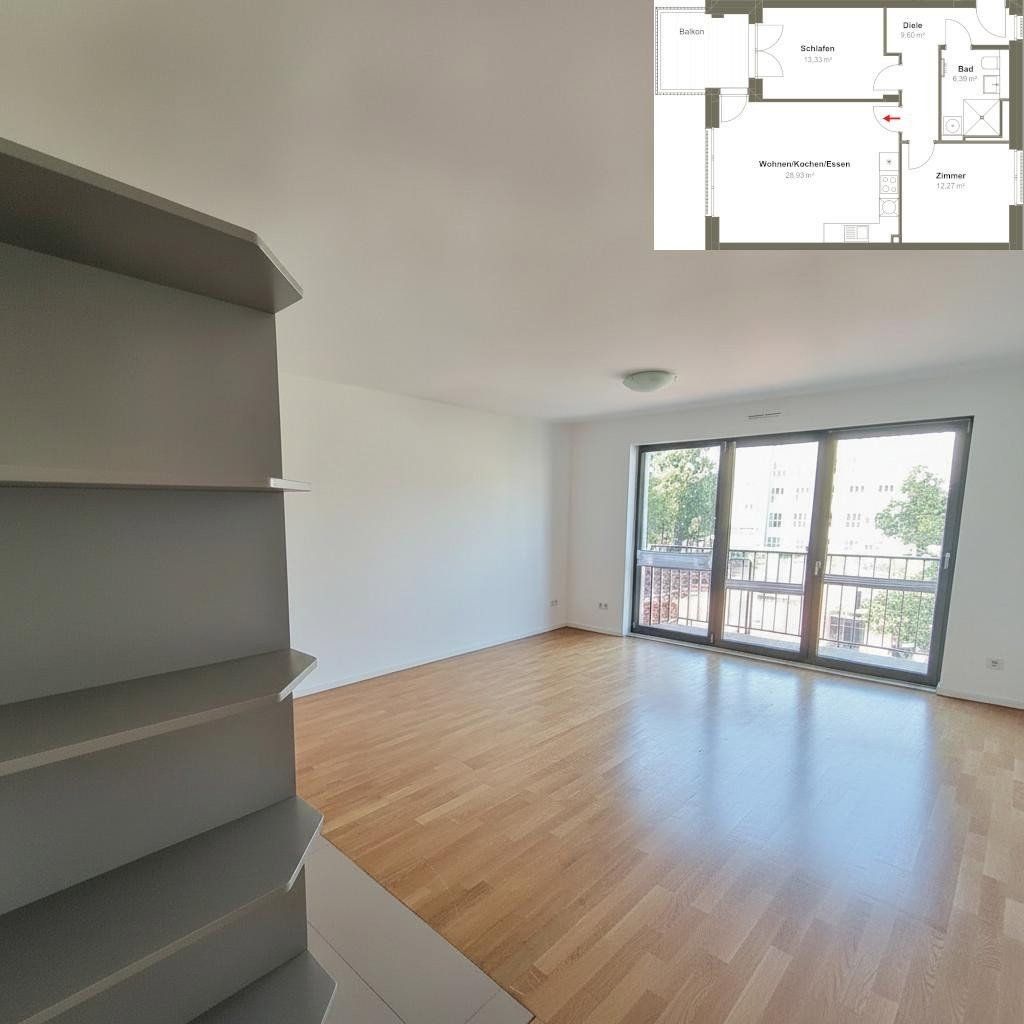 3+1, Billy-Wilder-Promenade 20 Berlin Lichterfelde Berlin 14167, 75 m² - 1