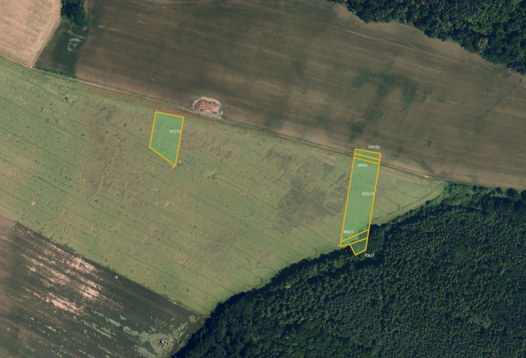 Prodej zemědělský pozemek - Rozkoš - 2