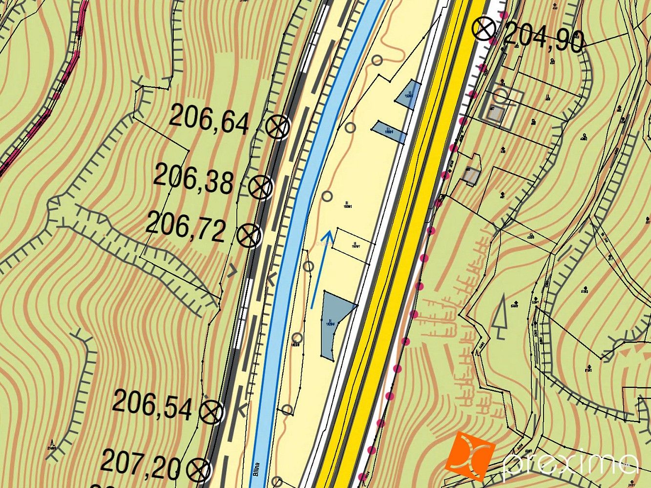 Pozemek · Bílina, okres Teplice, Ústecký kraj - 3