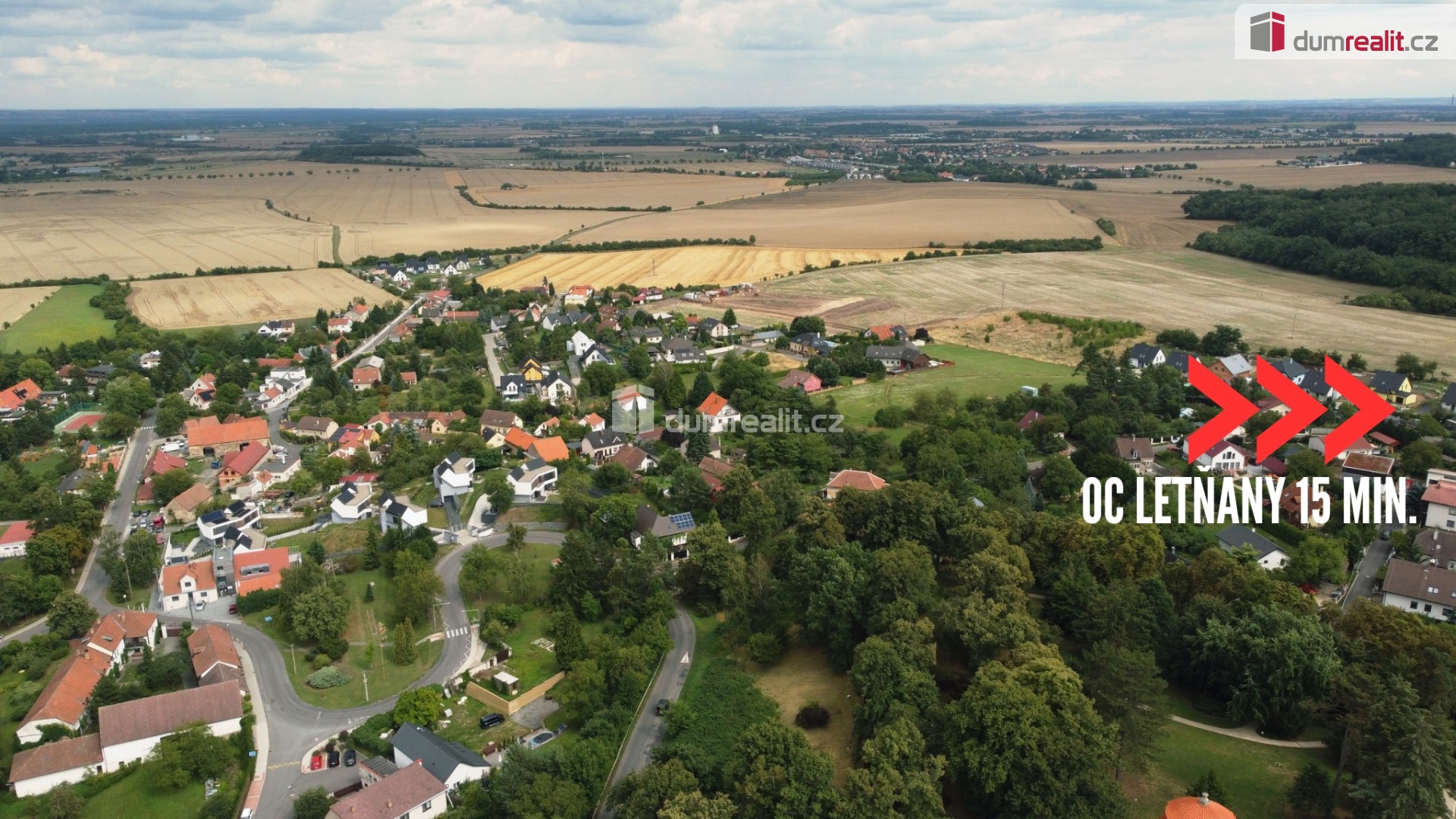 Prodej pozemek pro bydlení - Hlavní, Panenské Břežany, 1 067 m² - 5