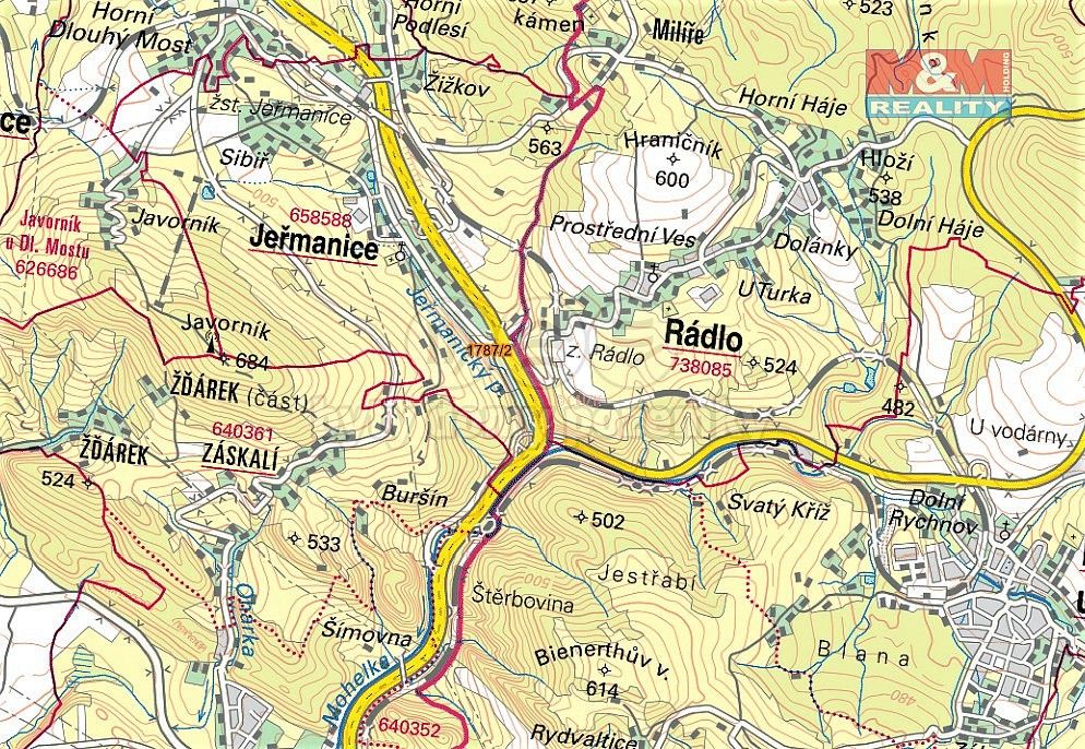 Prodej louka - Jeřmanice, okres Liberec, Liberecký kraj - 2