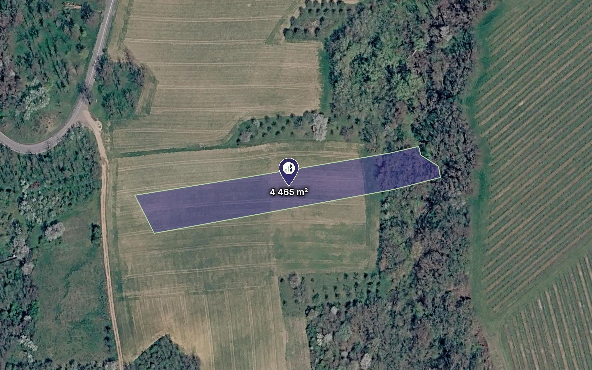 Zemědělský pozemek, 4 465 m²