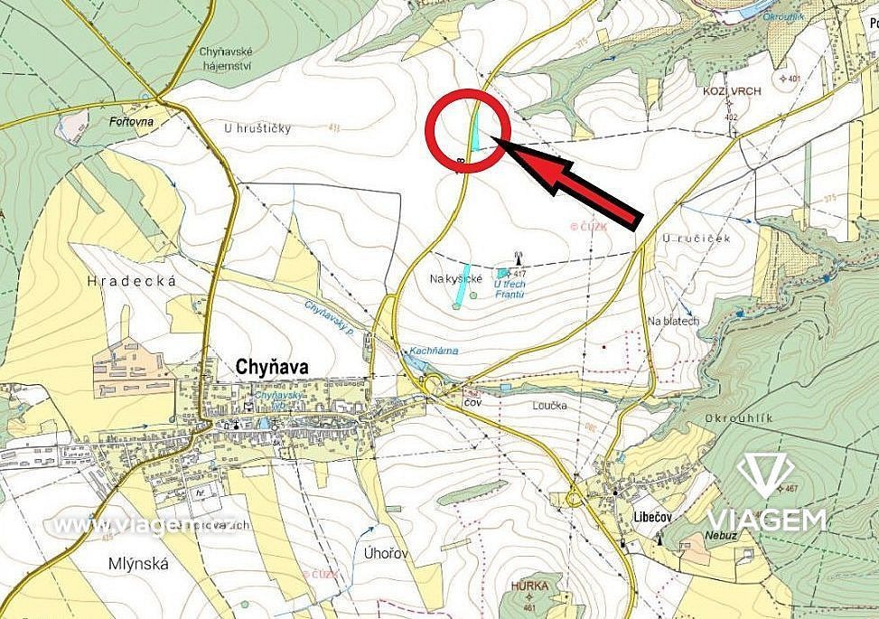 Zemědělský pozemek · Chyňava, okres Beroun - 4