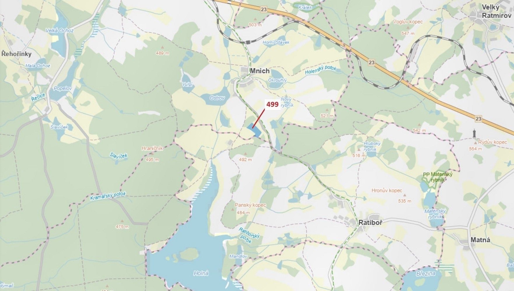 Prodej les - Ratiboř, okres Jindřichův Hradec, Jihočeský kraj - 1