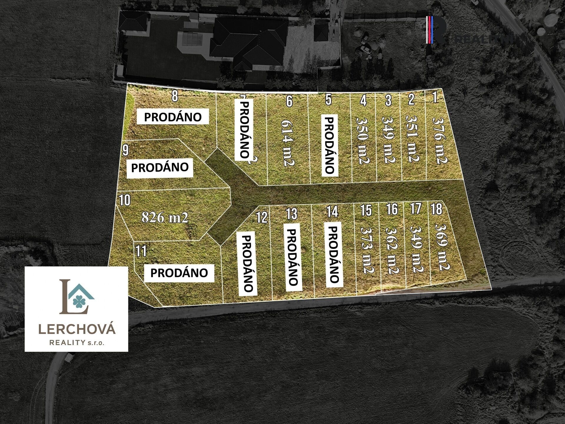 Pozemky pro bydlení, Chomutovská, Žatec, 826 m² - 1