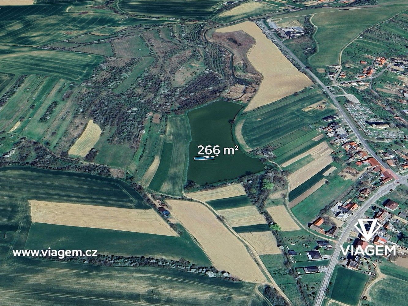 Zemědělský pozemek, 266 m²