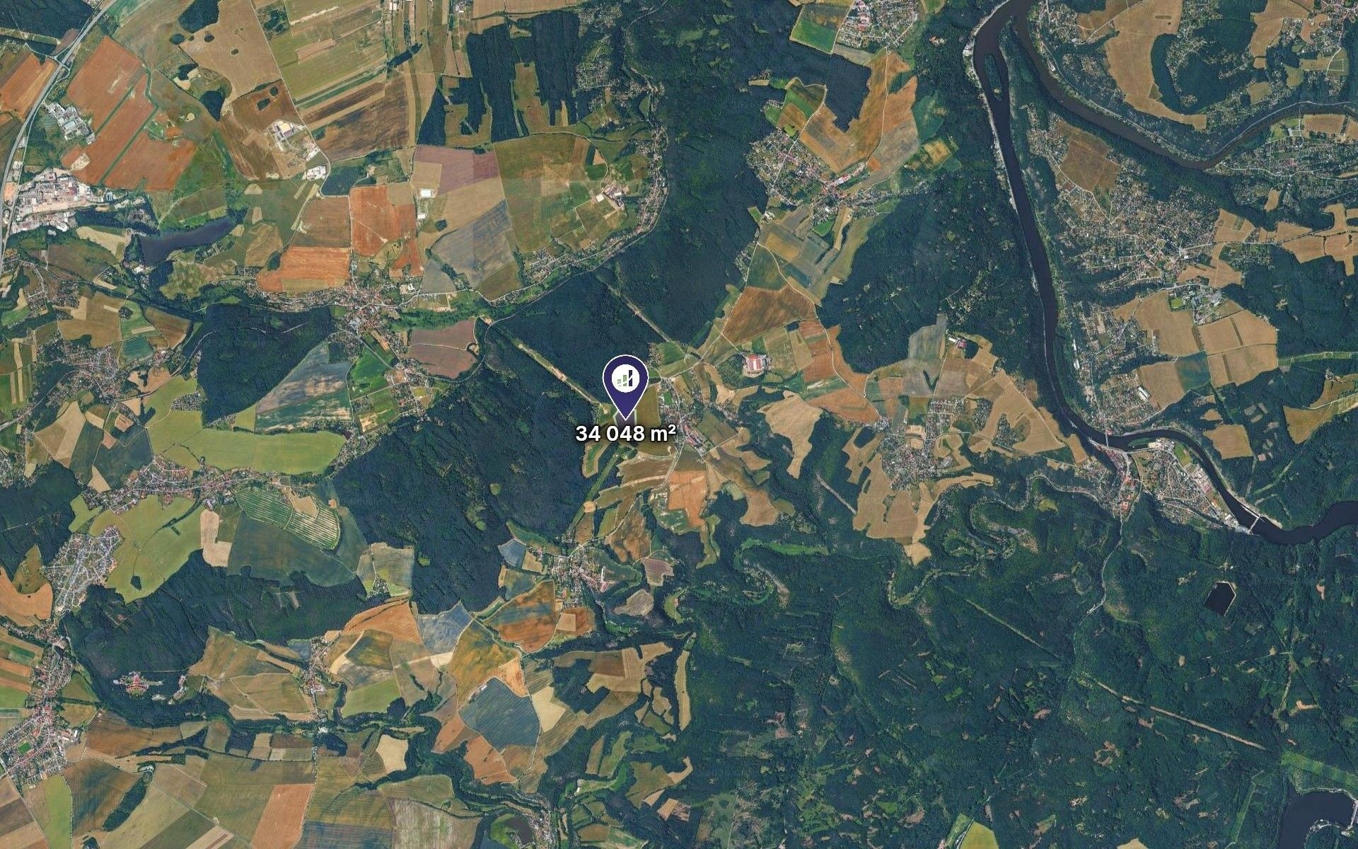 Zemědělské pozemky, Bojanovice, 34 048 m² - 2