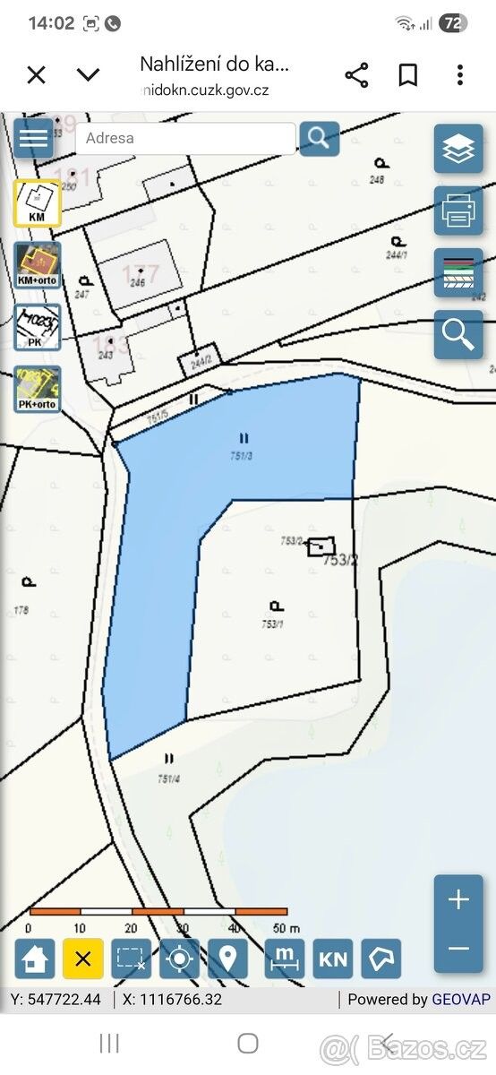 Prodej pozemek pro bydlení - Horka nad Moravou, 783 35