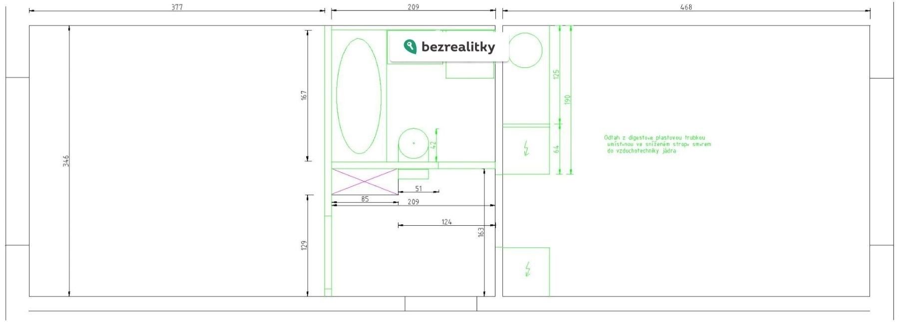 2+kk, Slovácká 2711, Břeclav, 40 m² - 2