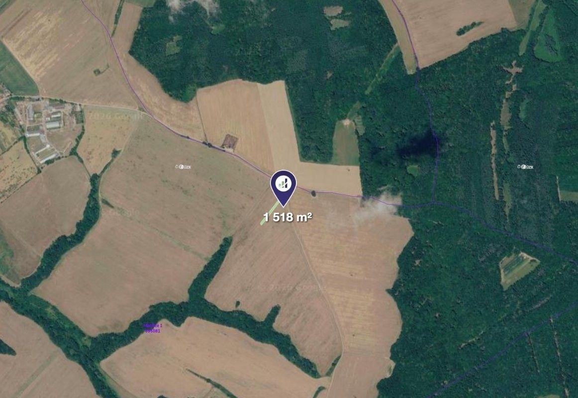 Zemědělské pozemky, Mistřice, 1 518 m² - 2