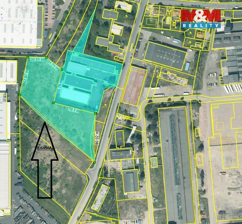 Výrobní prostory · 4 311 m² · Václava Nového, Rokycany - 3