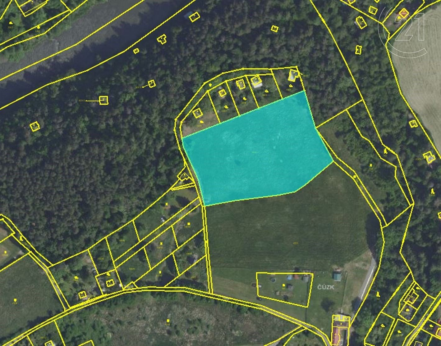 Zemědělské pozemky, Třebsín, Krňany