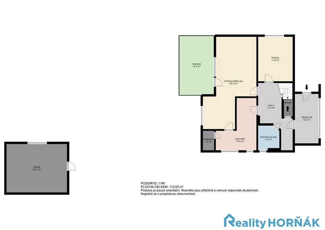 Prodej rodinný dům - sídl. 5. května, Bechyně, okres Tábor, 142 m² - 5