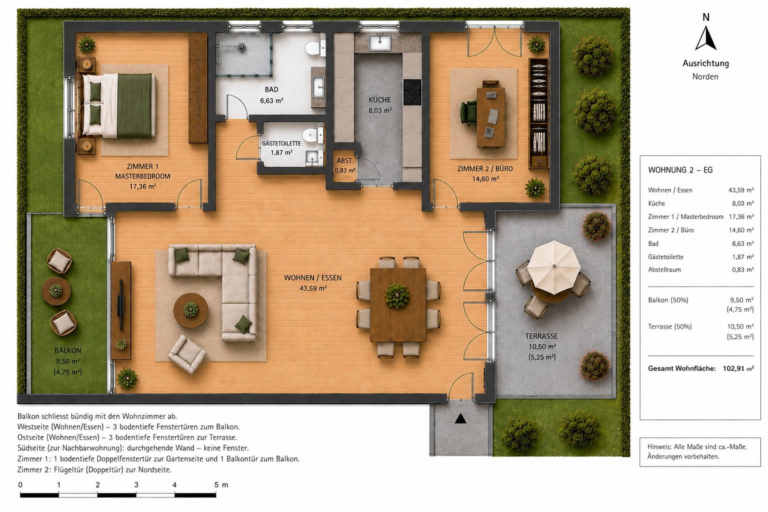 3+1, Mainz Finthen Rheinland-Pfalz 55126, 103 m² - 2