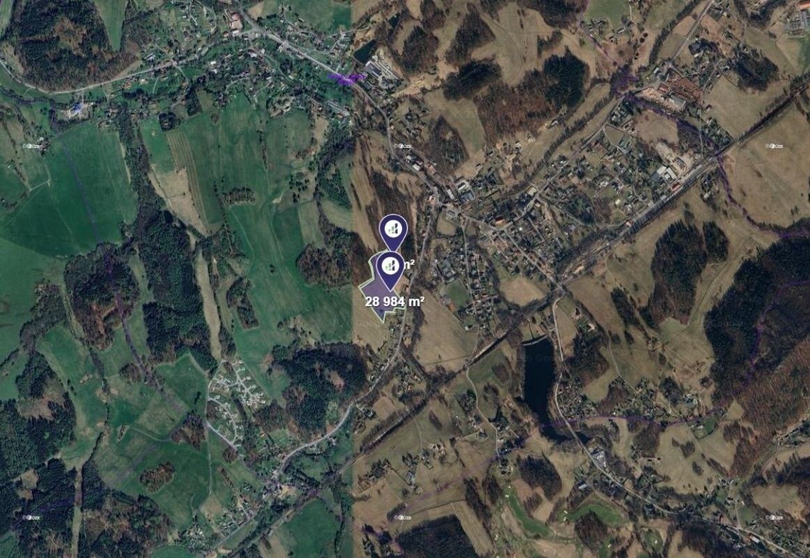 Prodej louka - Mníšek, 7 252 m² - 2